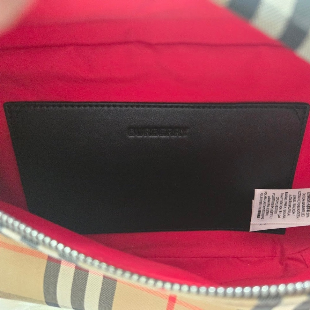 Burberry Sonny Check Belt Bag - Picture 3 of 6
